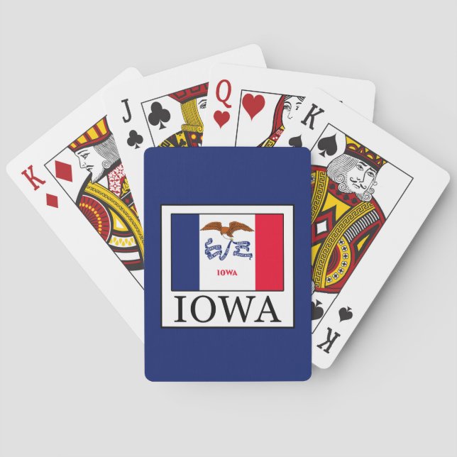Iowa Playing Cards (Back)