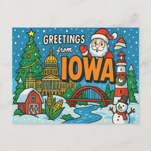 IOWA Postcard