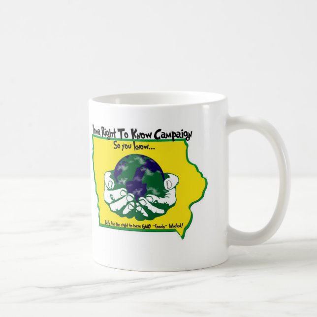 Iowa Right to Know Campaign Mug (Right)