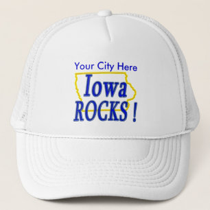 Iowa Rocks ! Trucker Hat