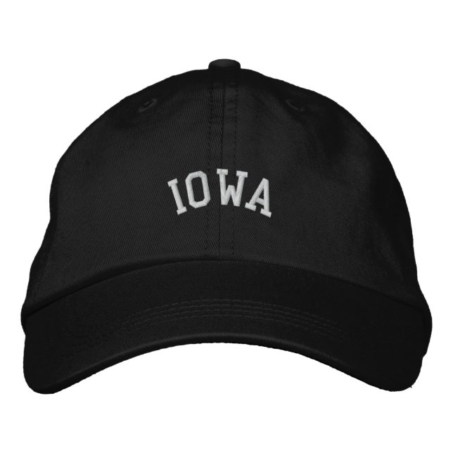 Iowa State Embroidered Embroidered Hat (Front)