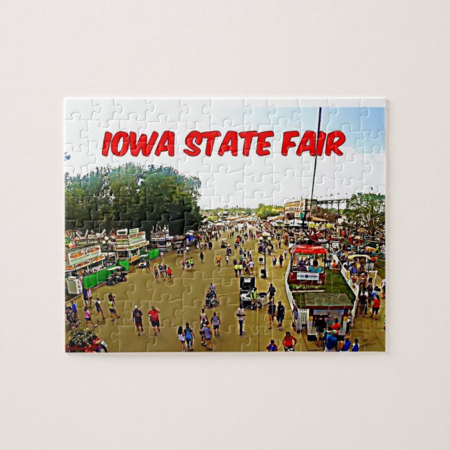 IOWA STATE FAIR JIGSAW PUZZLE (Horizontal)