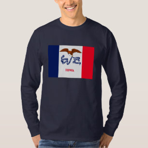 Iowa State Flag Design T-Shirt