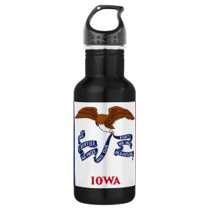 Iowa State Flag Liberty Bottle
