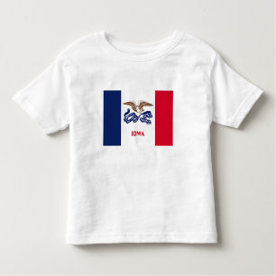 Iowa State Flag Toddler T-Shirt