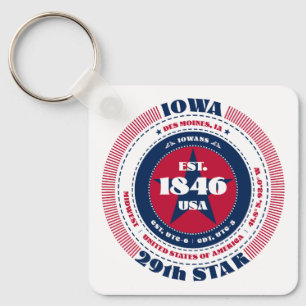 Iowa State Keychain
