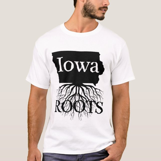 Iowa State Roots Women's or Men's Shirt (Front)