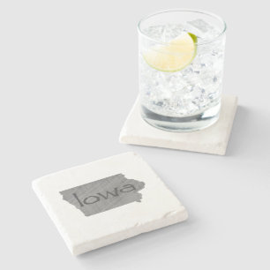 Iowa Stone Coaster