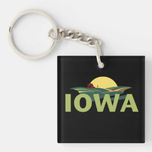 Iowa United States of America Key Ring