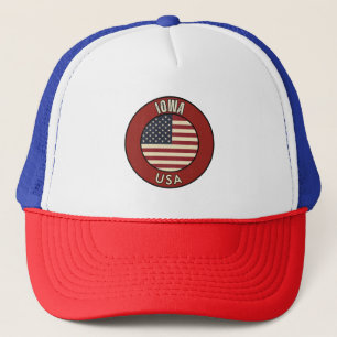 Iowa United States of America Trucker Hat
