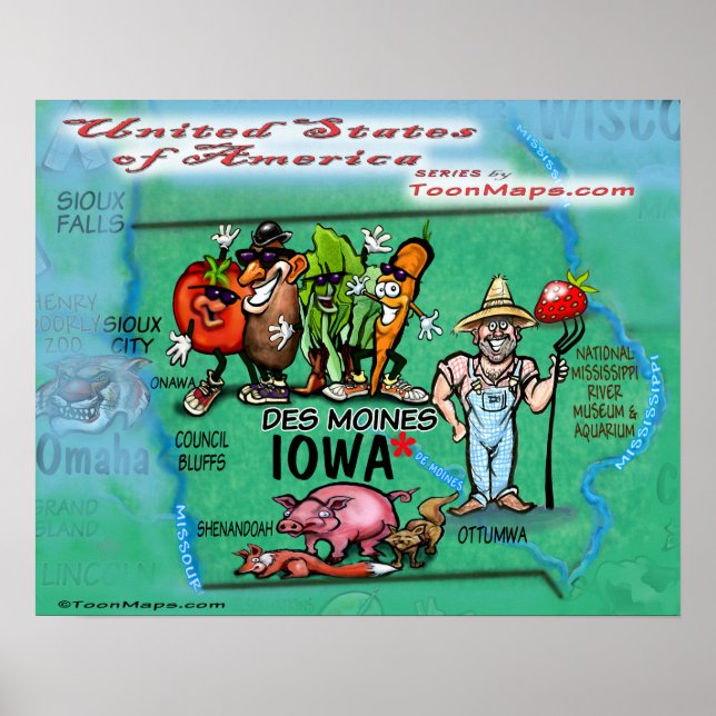 Iowa USA Poster (Front)