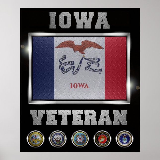 Iowa Veteran poster (Front)