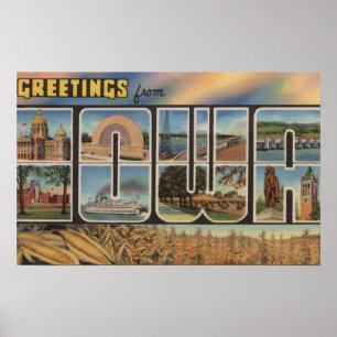 IowaLarge Letter ScenesIowa Poster