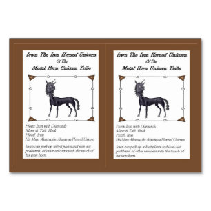 Iown The Iron-Horned Unicorn Trading Card