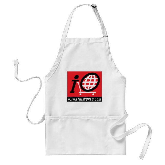 iOwnTheWorld.com Logo Standard Apron (Front)