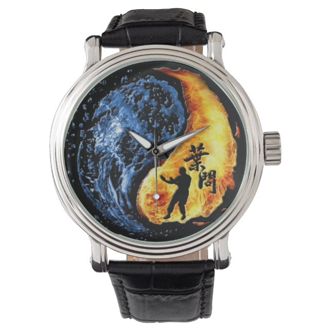 Ip Man Wing Chun in Ying Yang Watch (Front)