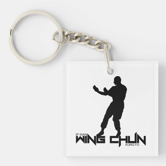 Ip Man - Wing Chun "Kung Fu" Key Ring (Front)
