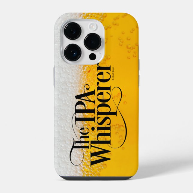 IPA Whisperer iPhone Case (Back)
