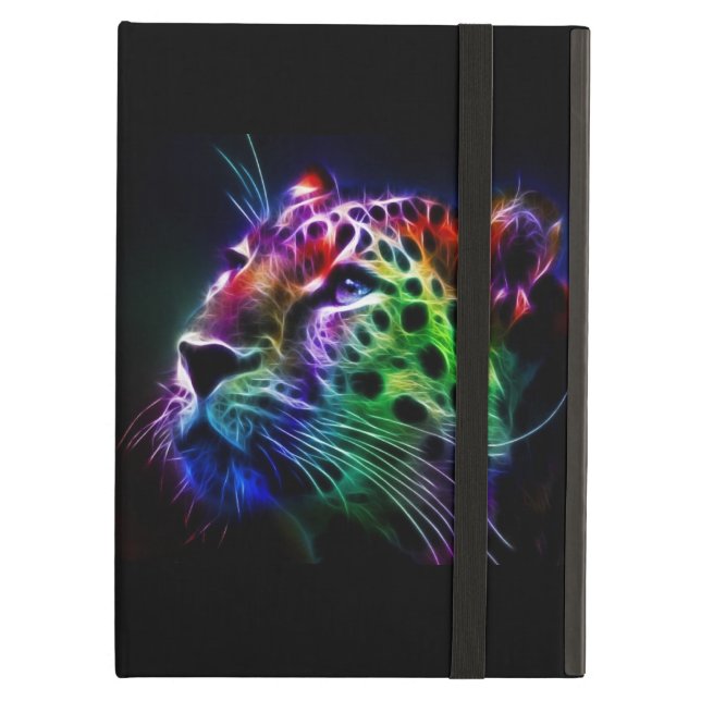 iPad Air Case with bright tiger (Front Closed)