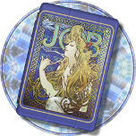 IPAD CASE - Alphonse Mucha - Vintage 1896 - JOB<br><div class="desc">This iPad case features a vintage 1896 image of art by art nouveau artist Alphonse Mucha. Shown here on the iPad 10.2 inch case. Available in choice of several available iPad models. ►Personalise by adding custom text in your choice of font, or an additional image or a logo. ►Add custom...</div>