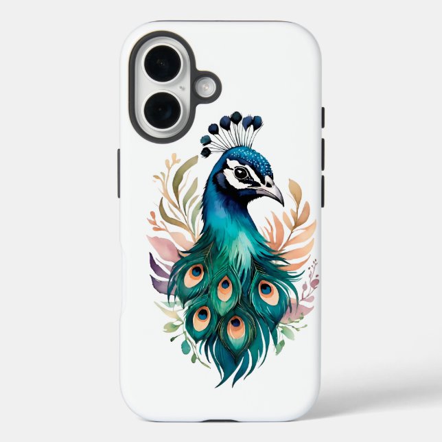 iPad case peacock (Back)