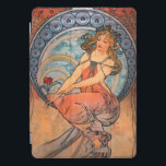 iPad CASE - VIntage Art of Alphonse Mucha<br><div class="desc">This case features a vintage image of art by artist Alphonse Mucha. Available for other iPad models. ►Customise/personalise by adding custom text in your choice of font,  or an additional image or a logo. Makes a great gift.</div>