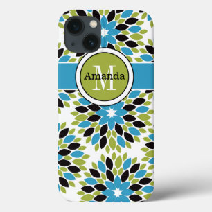 iPad Mini Case   Floral   Blue, Green, White