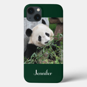 iPad Mini Retina Case Giant Panda Green Background