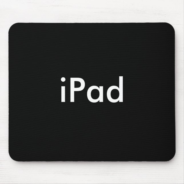 iPad- mousepad (Front)