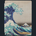 iPad Smart Cover ArtThe Great Wave Off Kanagawa<br><div class="desc">iPad Smart Cover with front and back images of the masterpiece by Japanese artist Hokusai,  "The Great Wave Off Kanagawa, " where the huge,  blue wave is about to strike the brown boats in the midst of a storm.</div>