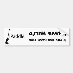 iPaddle Bumper Sticker