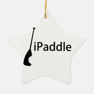 iPaddle Ceramic Ornament