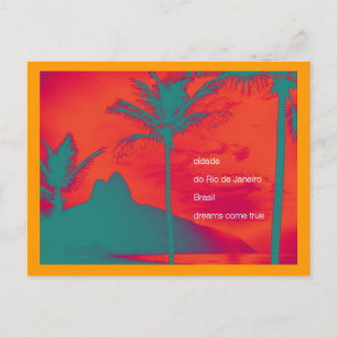 Ipanema, Brazil Postcard