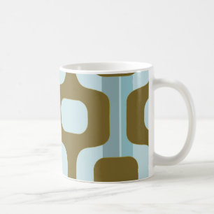 Ipanema calçadão, rio city coffee mug