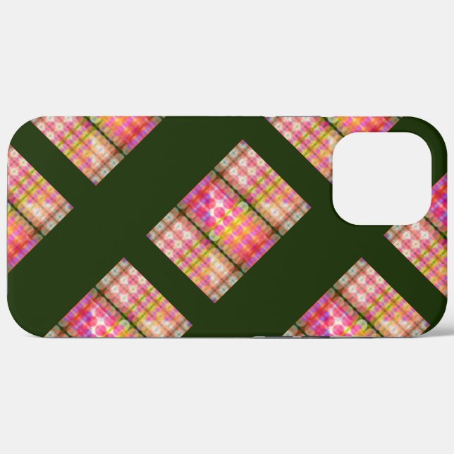 Ipanema colour style in repeated buttons and shape Case-Mate iPhone case (Back (Horizontal))