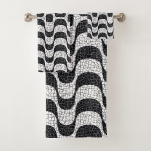 Ipanema / Copacabana Boardwalk Bath Towel Set