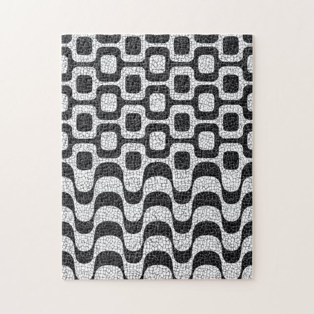 Ipanema / Copacabana Boardwalk Jigsaw Puzzle (Vertical)