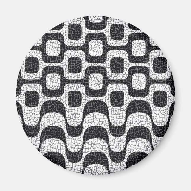 Ipanema / Copacabana Boardwalk Magnet (Front)