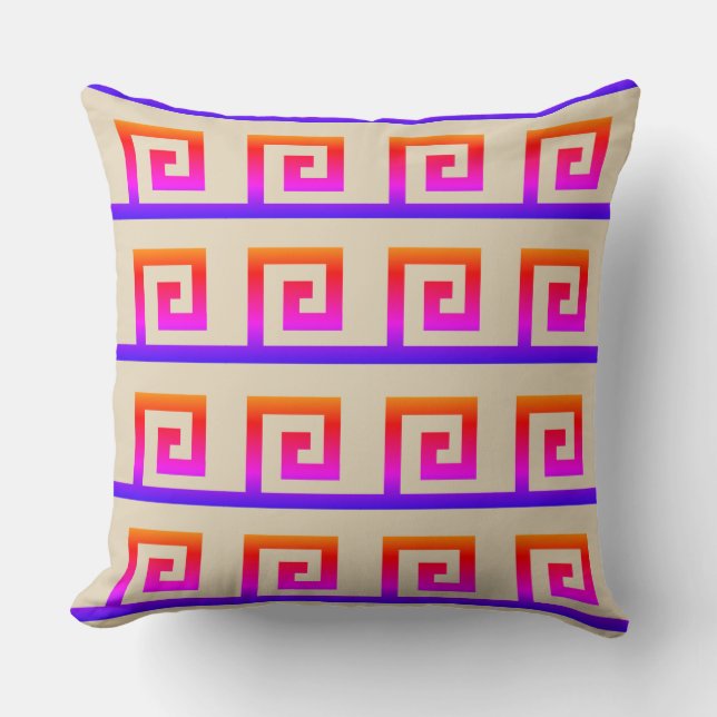 Ipanema Geometric Pattern Cushion (Front)