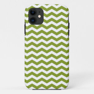 Ipanema Green Wave Chevron iPhone 11 Case