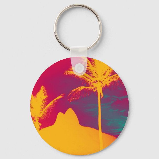 Ipanema - Leblon Key Ring (Front)