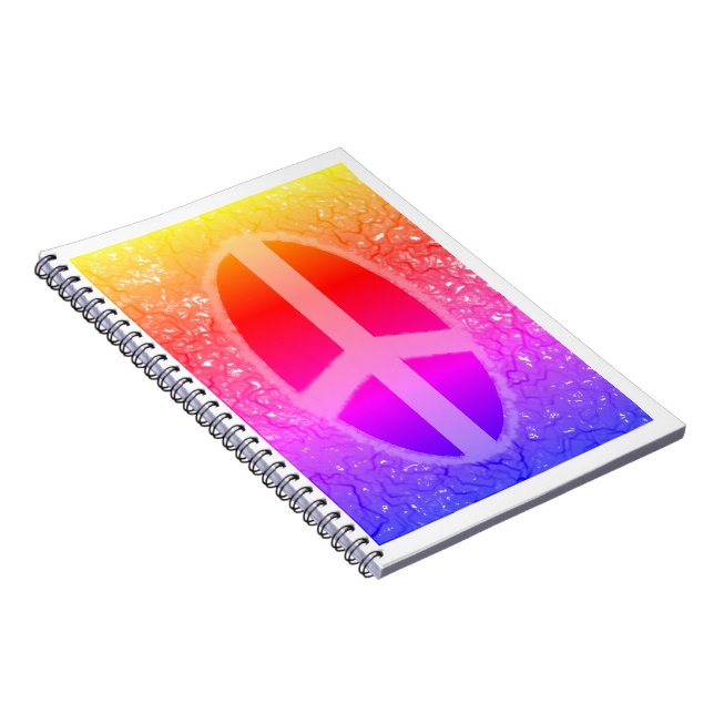 Ipanema Peace Sign Notebook (Right Side)