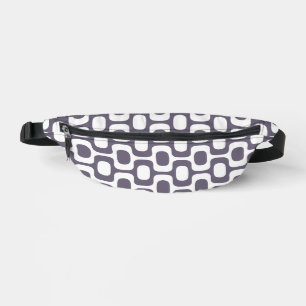 Ipanema Sidewalk Pattern, Beach Pattern, Brazil Bum Bags