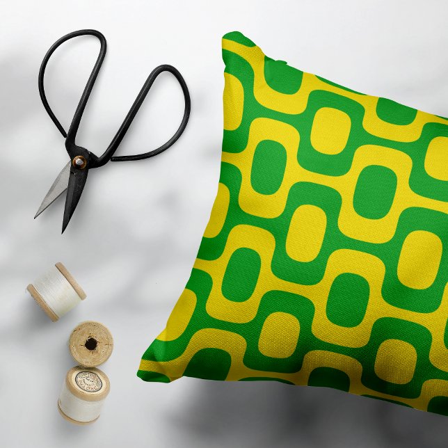 Ipanema Sidewalk Pattern, Beach Pattern, Brazil Decorative Cushion (Creator Uploaded)