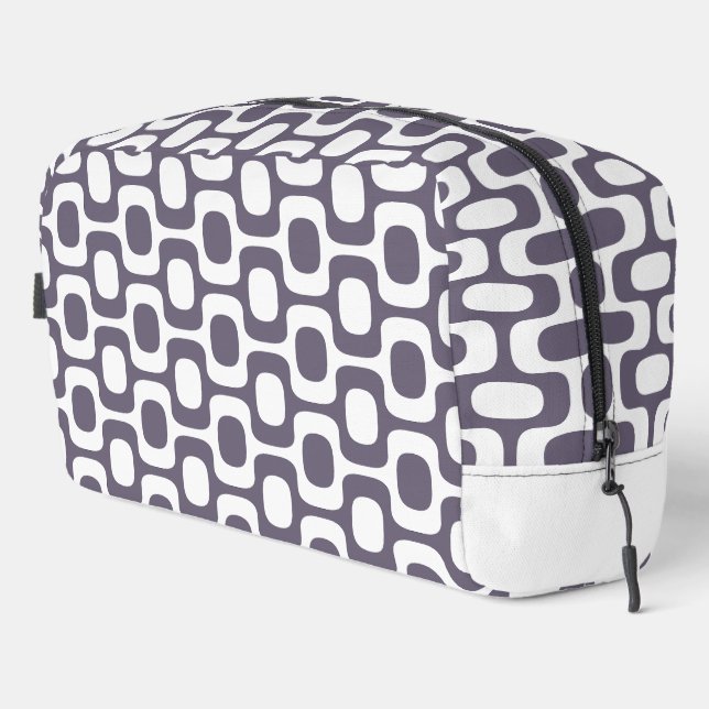 Ipanema Sidewalk Pattern, Beach Pattern, Brazil Dopp Kit (Right Corner)