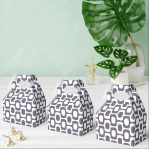 Ipanema Sidewalk Pattern, Beach Pattern, Brazil Favour Box