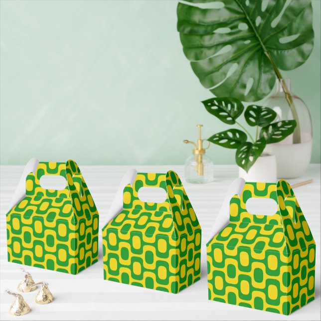 Ipanema Sidewalk Pattern, Beach Pattern, Brazil Favour Box (Multiple)