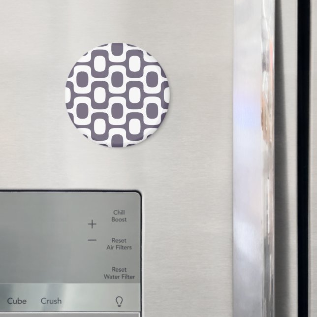 Ipanema Sidewalk Pattern, Beach Pattern, Brazil Magnet (In Situ (Fridge))