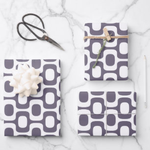 Ipanema Sidewalk Pattern, Beach Pattern, Brazil Wrapping Paper Sheet