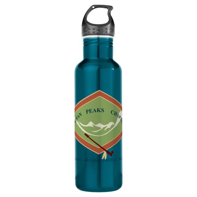 IPCAS Electric Blue Water Bottle (Front)